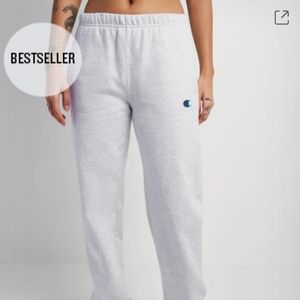 Women's Champion Boyfriend Reverse Weave Gray Sweatpants Sz XL